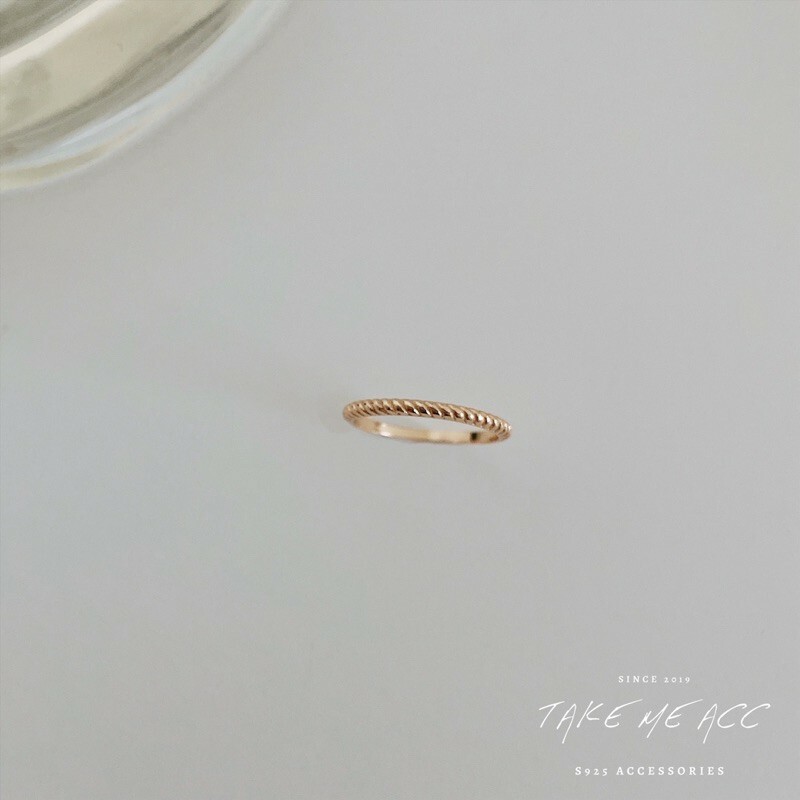 旋轉｜純銀戒指