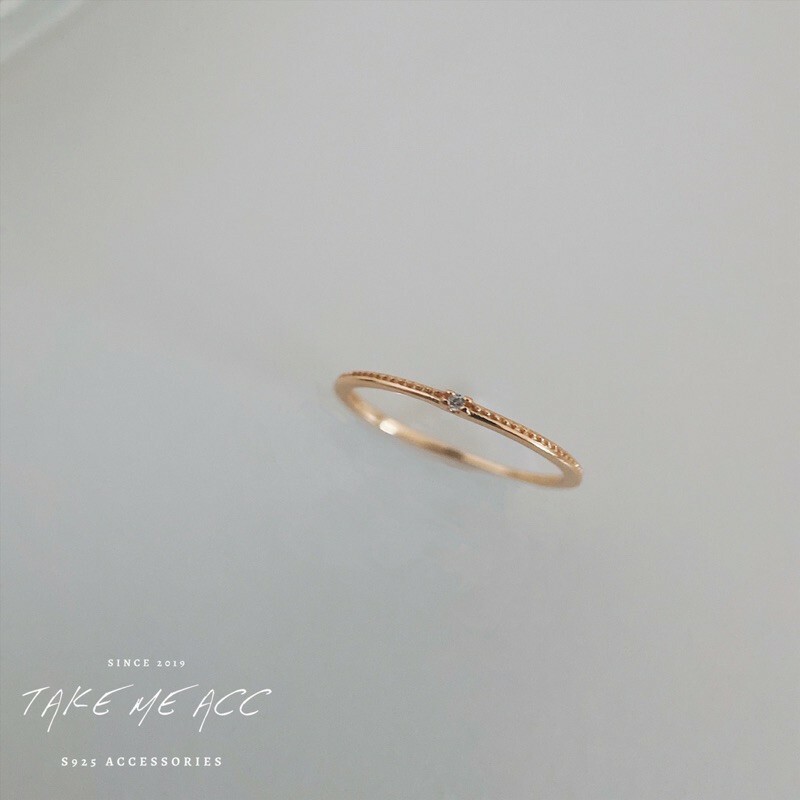 遇見｜純銀戒指