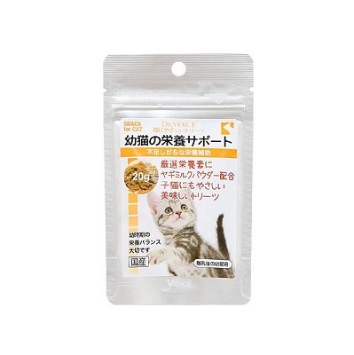 日本直送 Dr.Voice 貓用保健小食-幼貓綜合營養配方 20g【$125 X 3 包】【可混合其他口味】