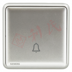 西門子 DELTA®seata 門鈴 (白/銀)