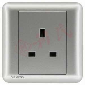 西門子 DELTA®seata 13A 單位插座(白/銀)