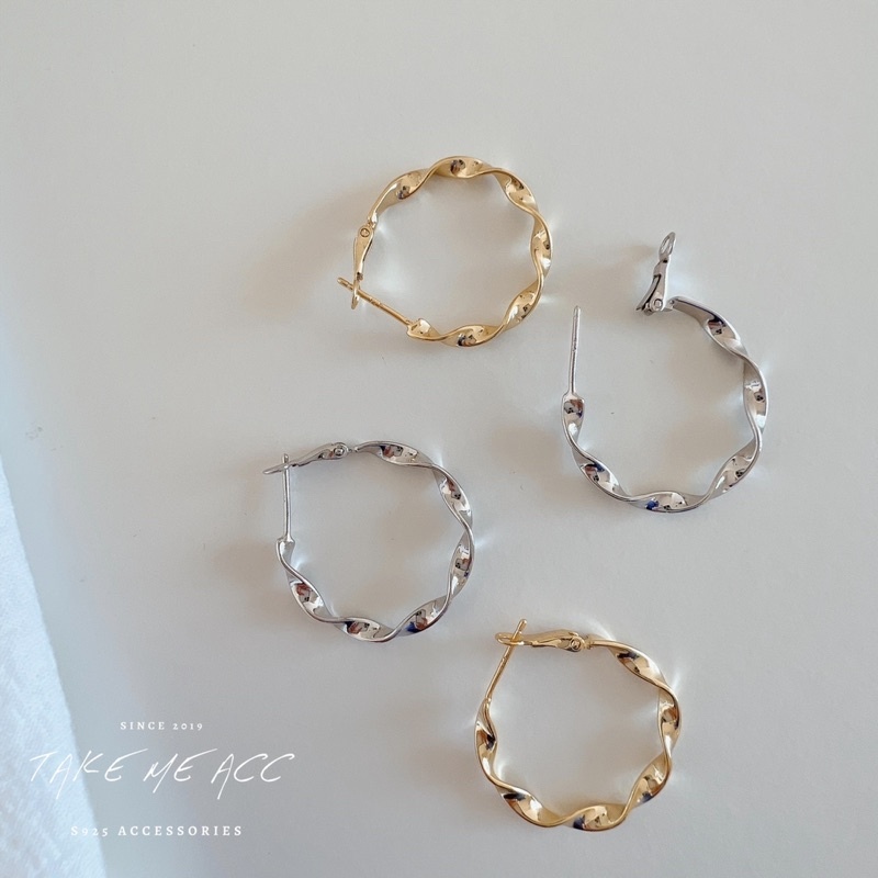 可以陪伴妳很久的全純銀圈圈｜ 全純銀耳環