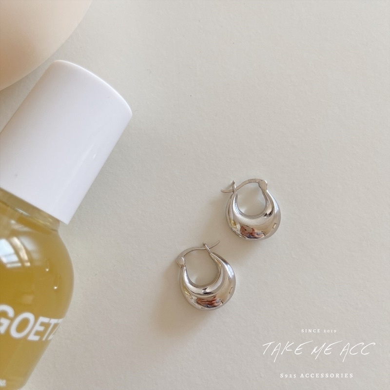 高單家的全純銀系列｜全純銀耳環