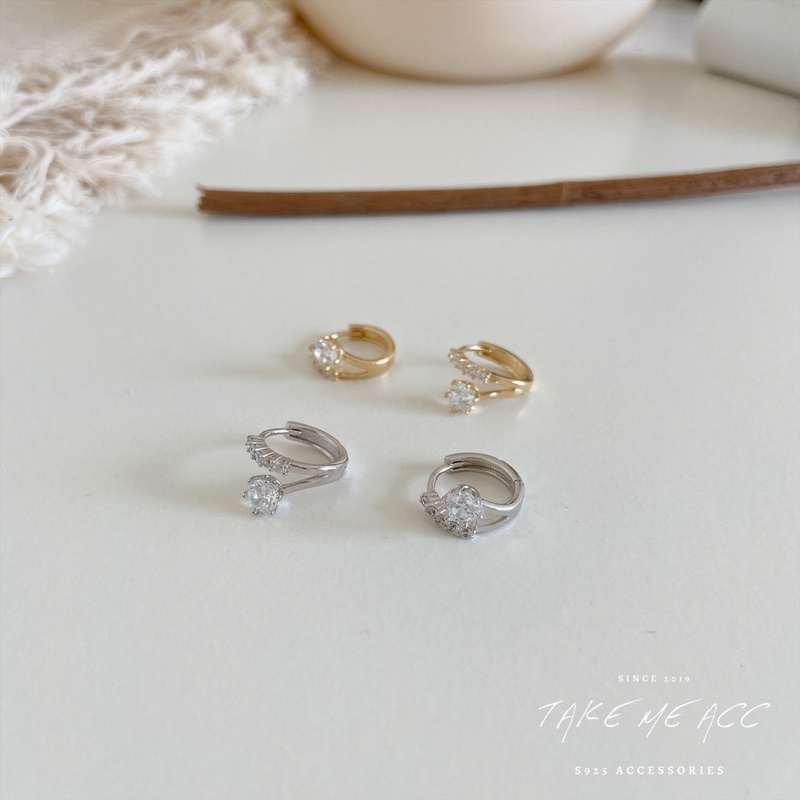 大家最喜歡的全純銀小圈圈｜全純銀耳環