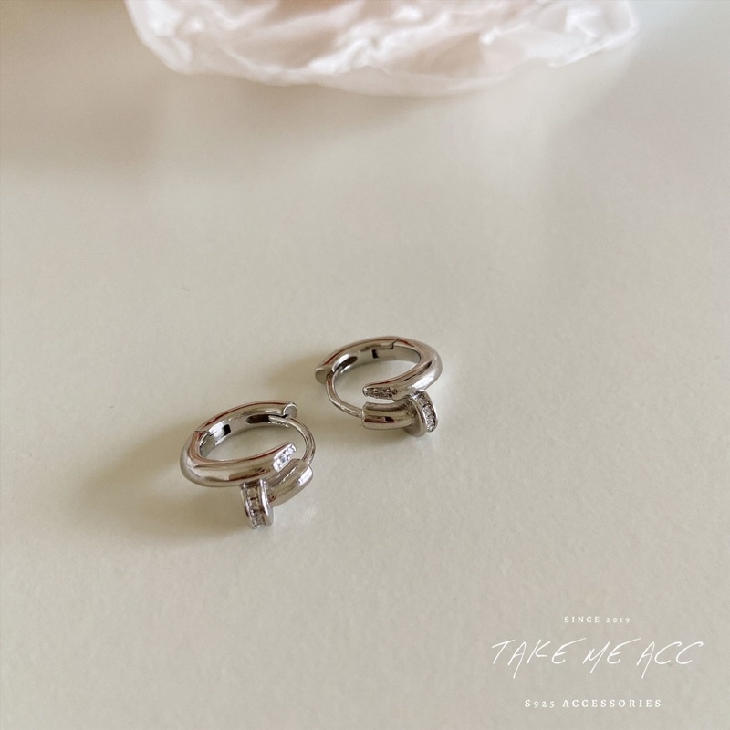 闆娘很推的全純銀圈圈｜全純銀耳環