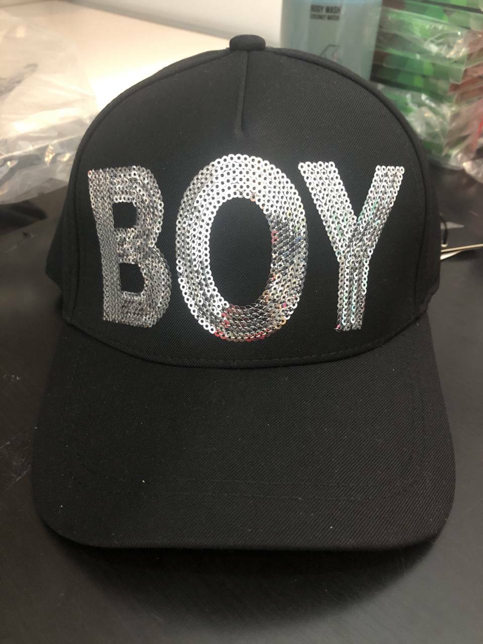 [S] BOYLONDON SNAPBACK BLING STUD CAP,BLACK/SILVER, B81CP2006U98F (SBB31)