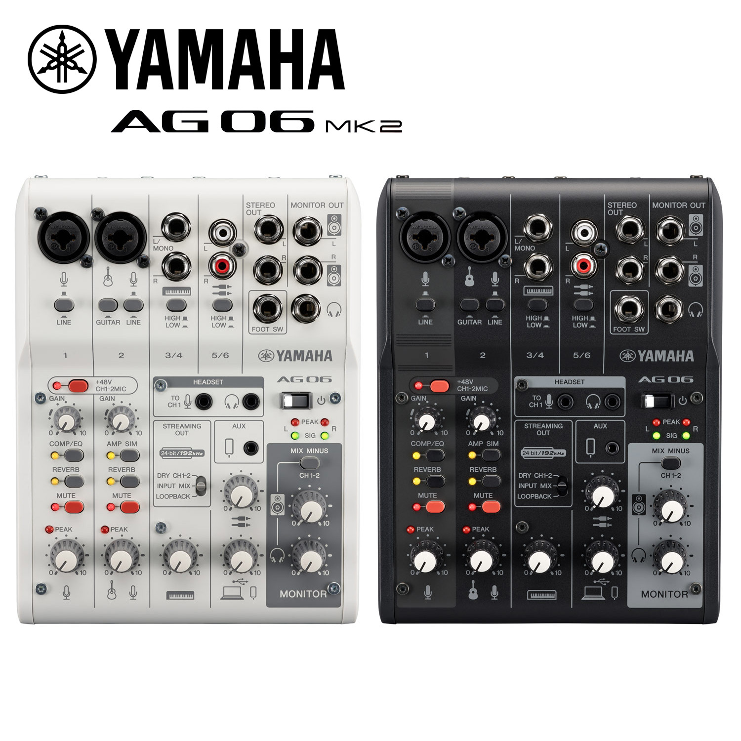 最新人気 YAMAHA AG06MK2 W fawe.org