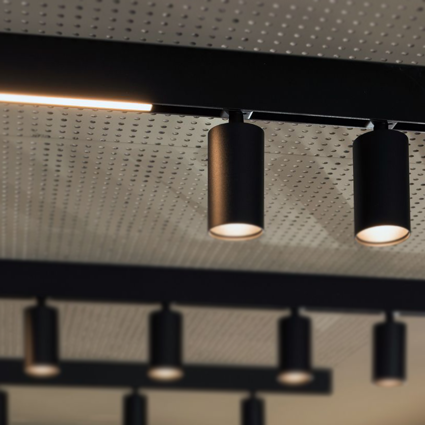 磁吸式長筒軌道燈(寬) 15W/20W/30W