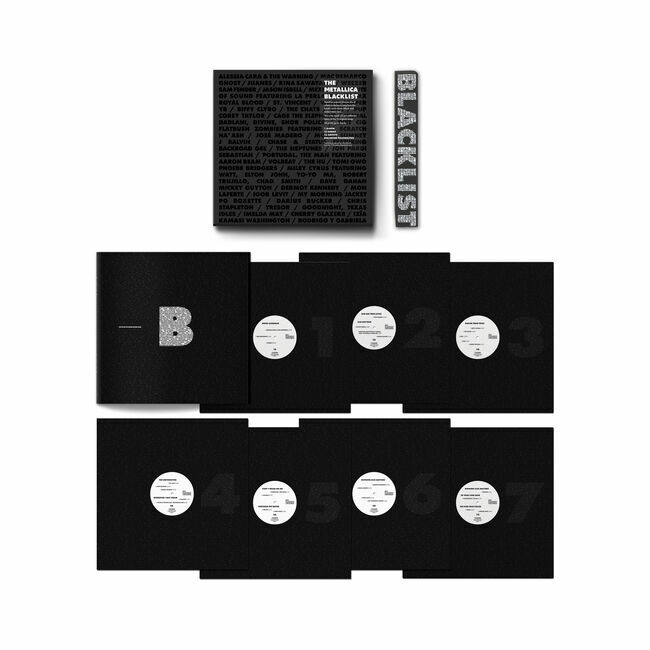 V.A.《The Metallica Blacklist》（7LP Box Set + MP3下載碼）