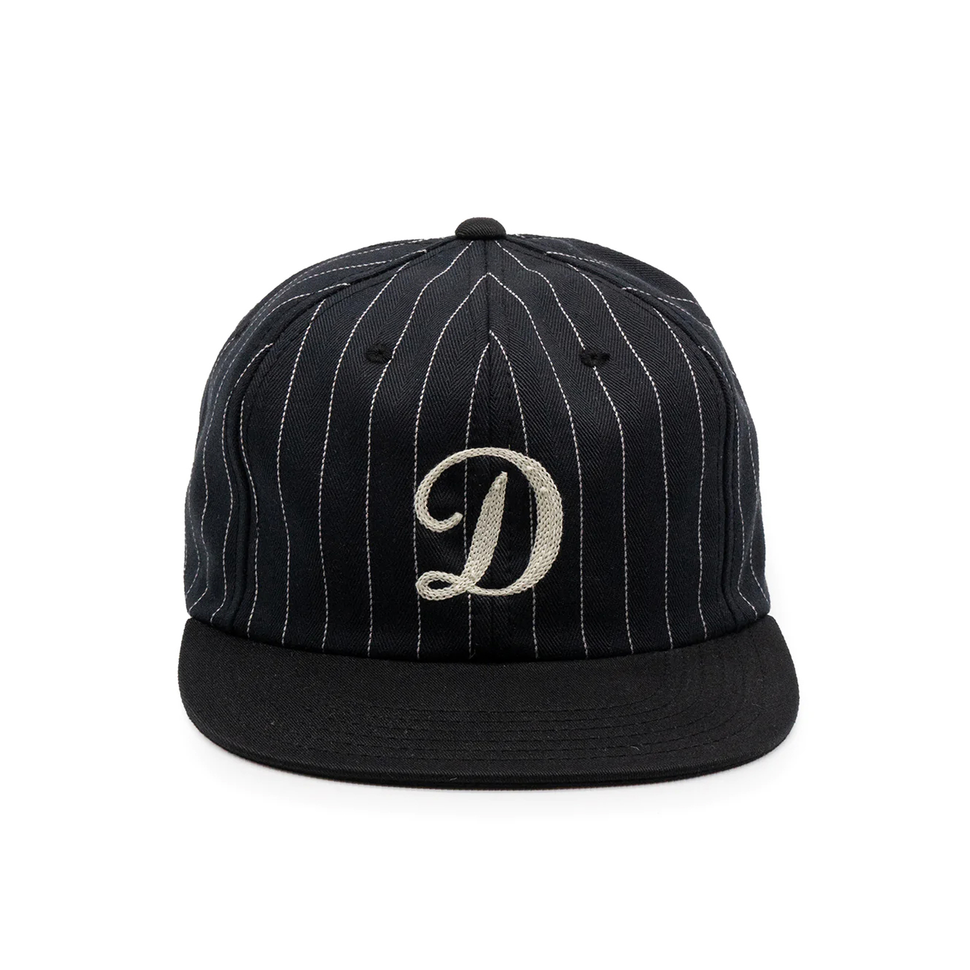 The H.W. Dog & Co. - Striped BB Cap (Black x Black)