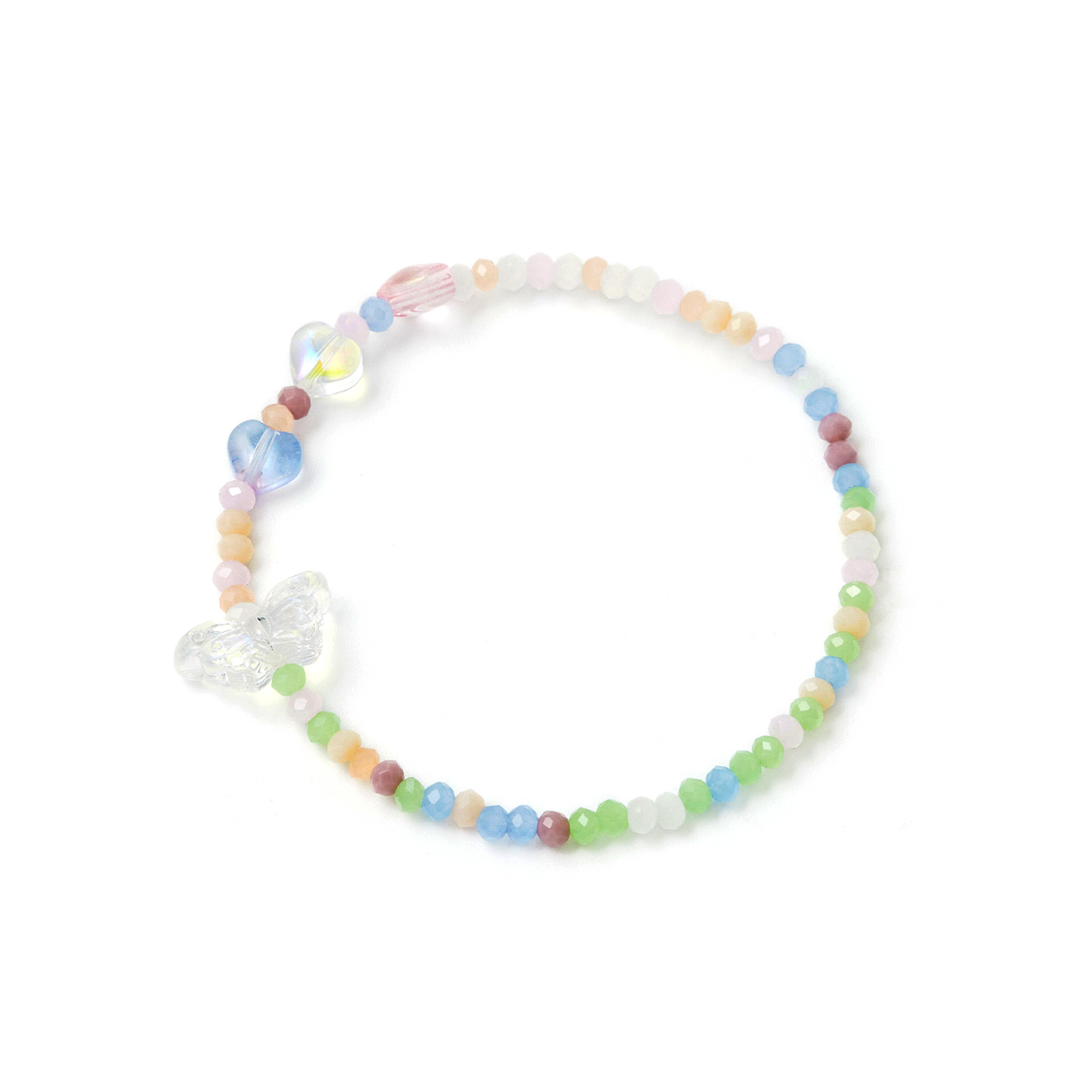 串珠,蝴蝶,手鍊