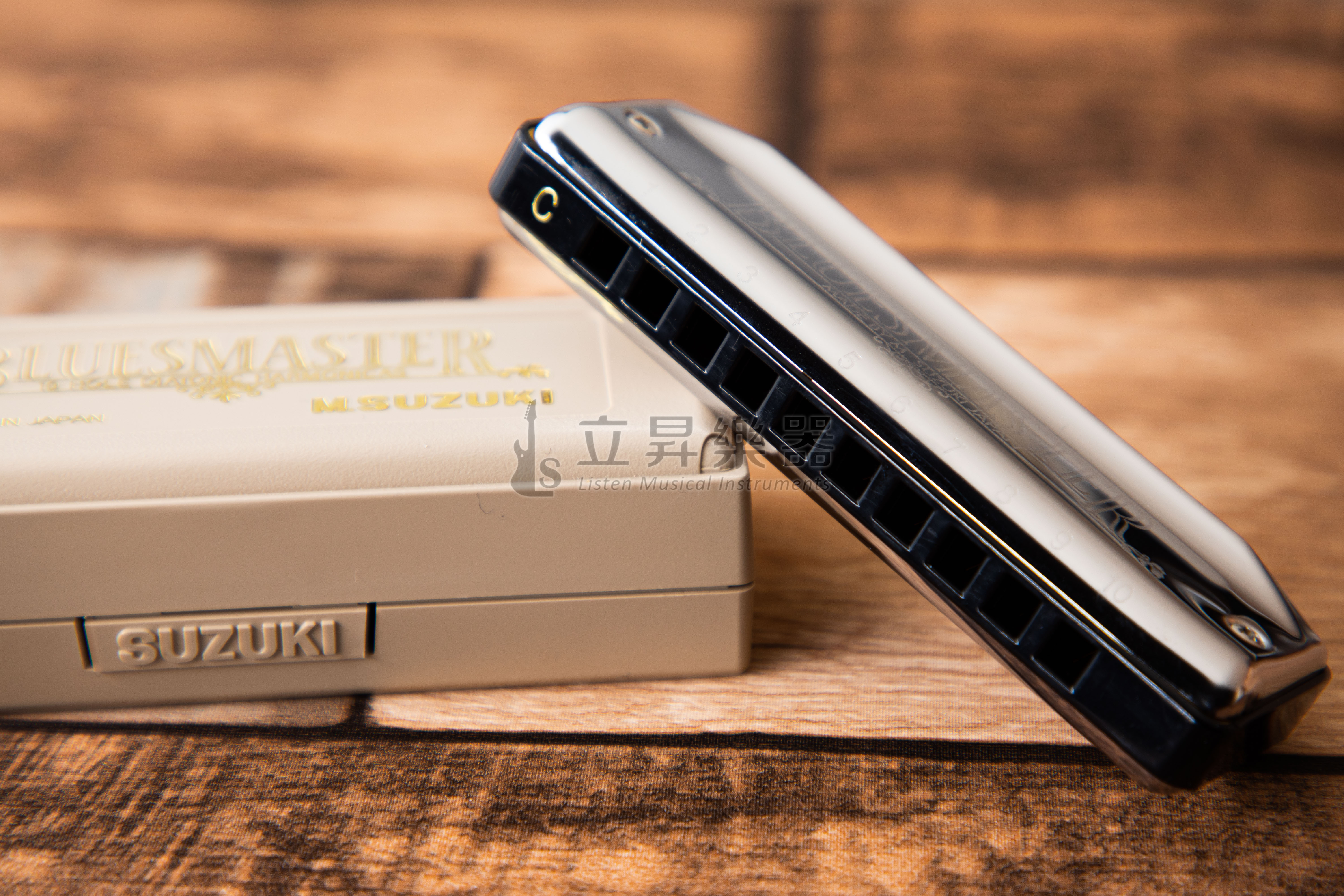 SUZUKI SUZUKI MR-250 藍調口琴 Blues Master 十孔口琴 多種調性 日本製 第 3 張圖片｜三峽銅管 / 管樂