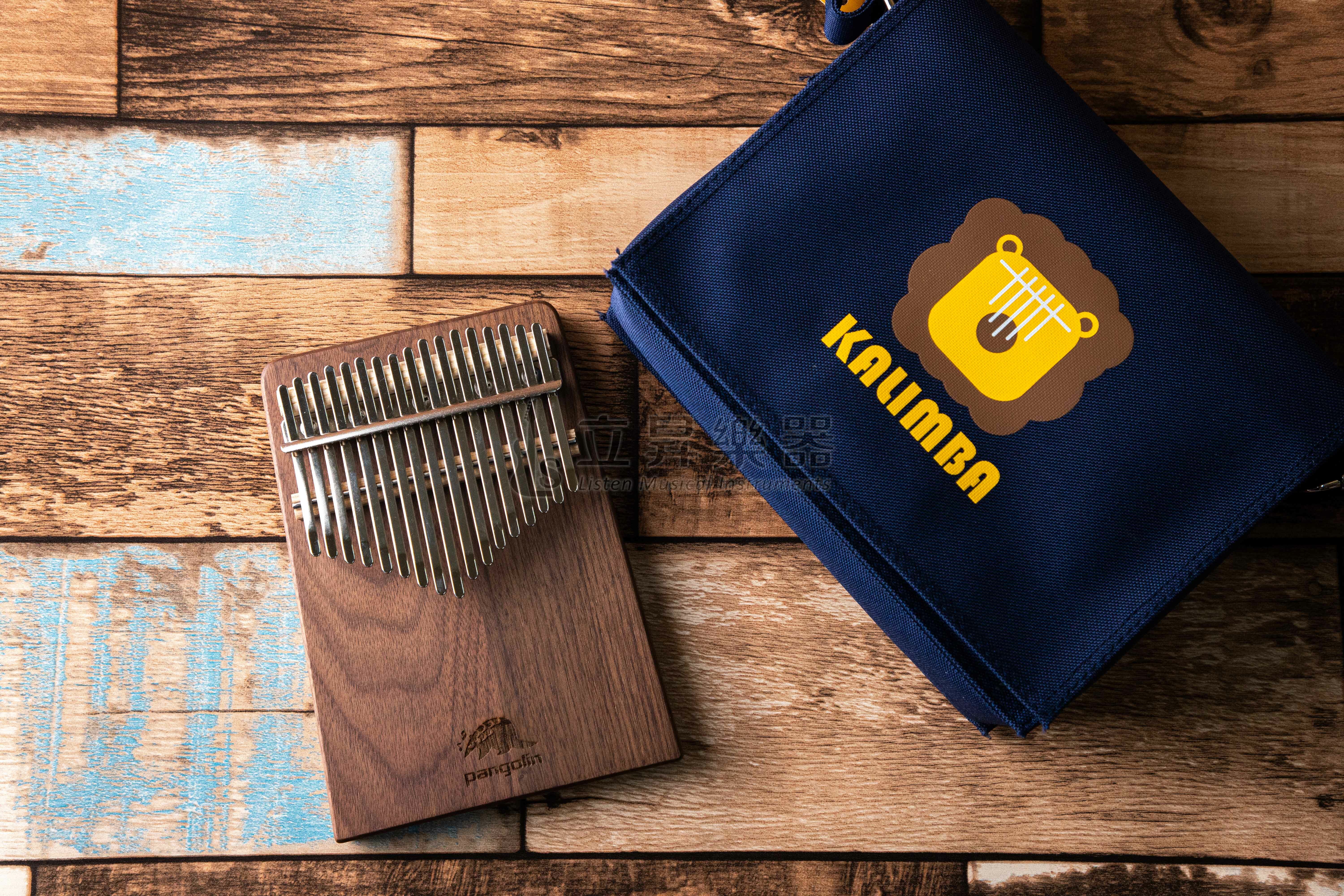 Pangolin 胡桃木拼接 板式 卡林巴琴 拇指琴 kalimba 17音
