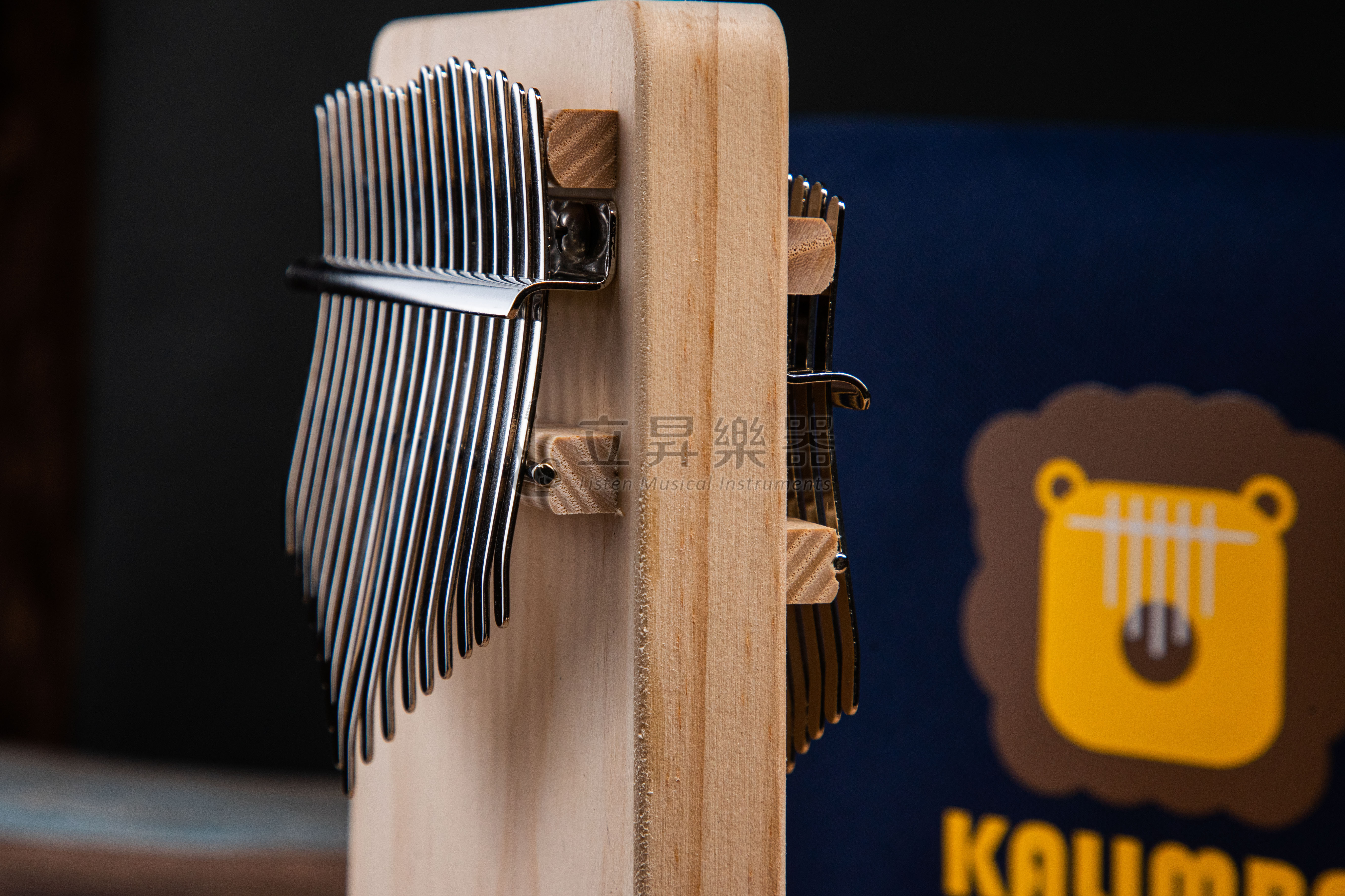 卡林巴琴 拇指琴 素面 南方松木 雙面拇指琴 板式 34音 Kalimba 第 3 張圖片｜三峽鼓 / 打擊