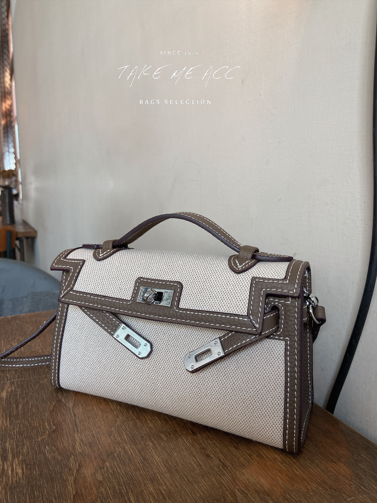 細節滿滿的牛皮小凱莉｜Take Me 闆娘嚴選系列