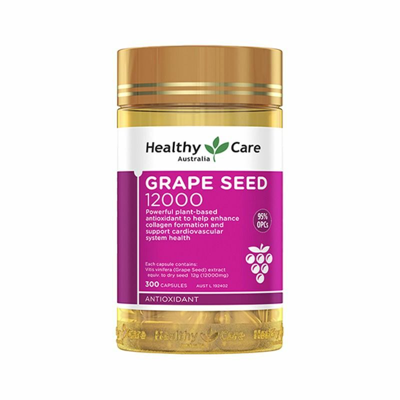 Healthy Care葡萄籽膠囊300粒