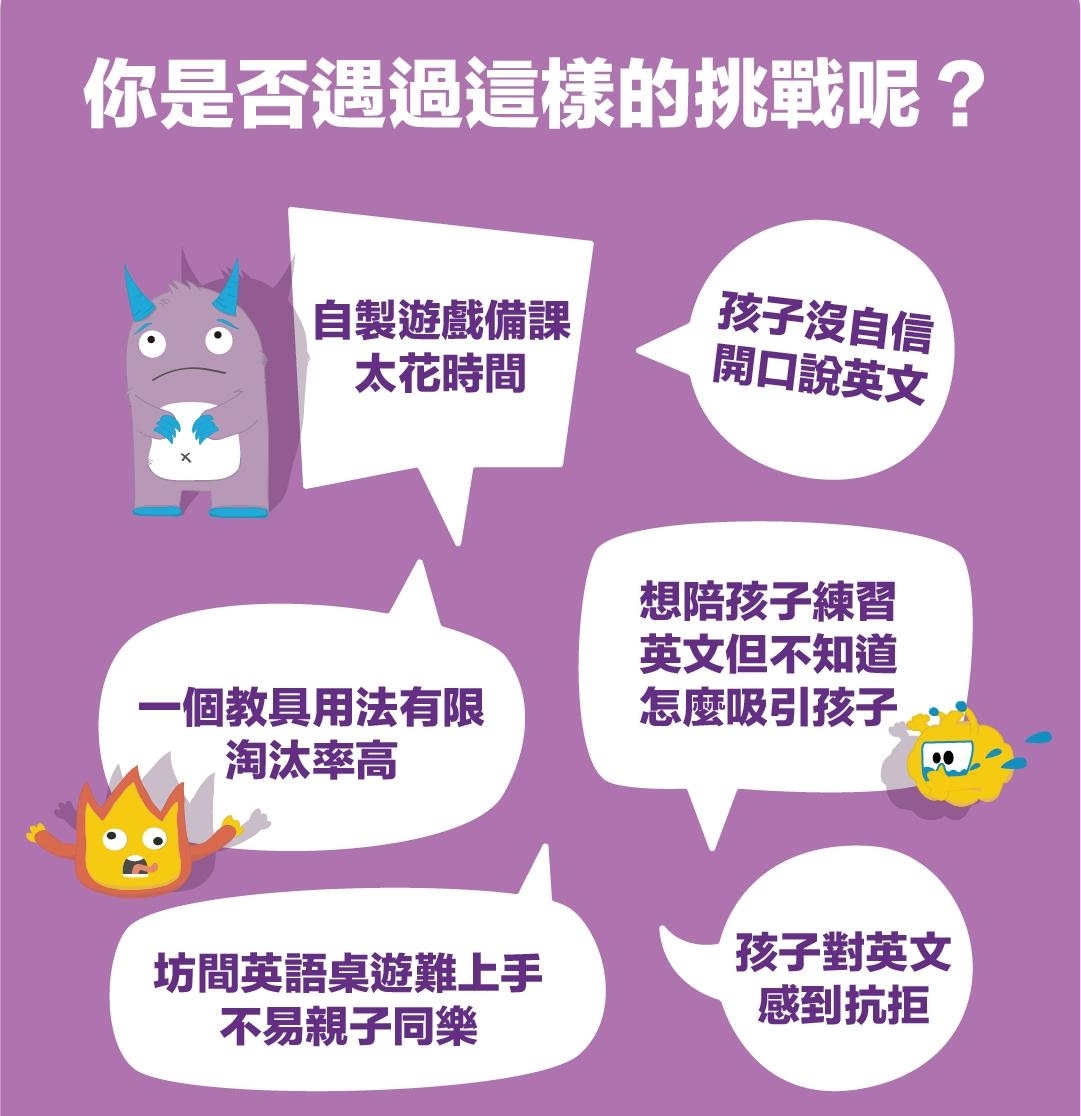 Little Monsters 小怪獸 英語教學桌遊 2022新版 Guess Who I Am 繁體中文版