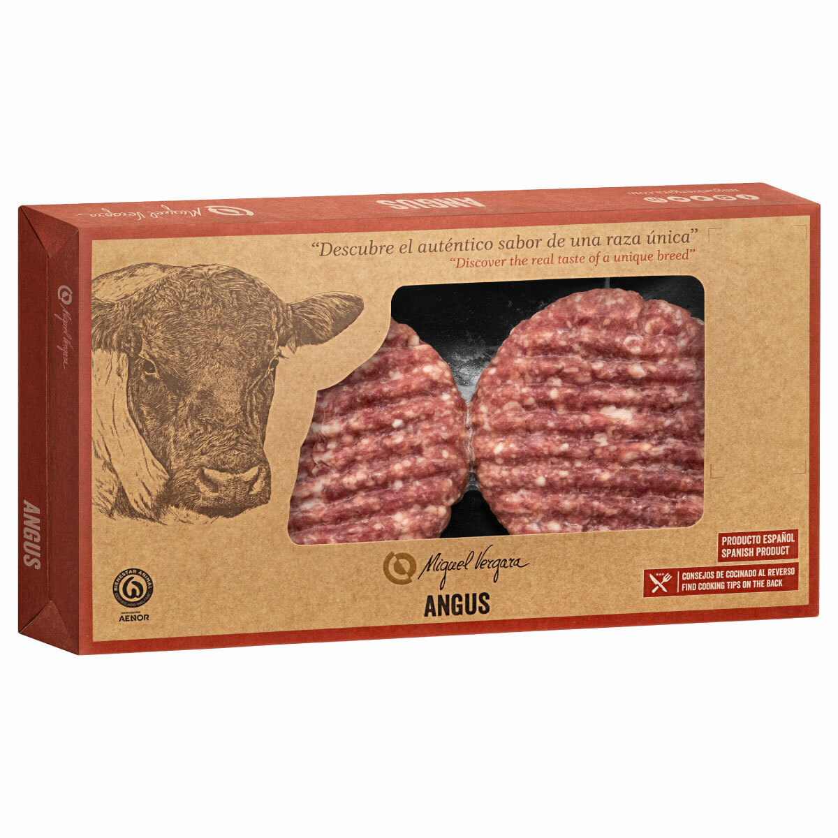 急凍西班牙安格斯牛漢堡 320g