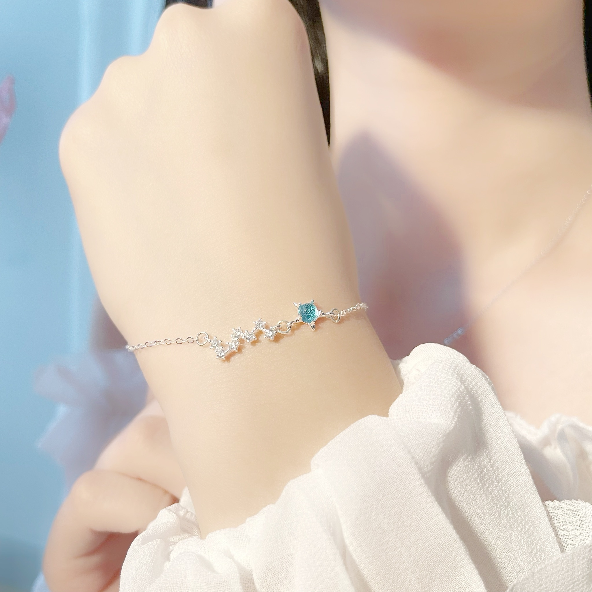 | 925銀丨星星點點手鏈 | BR0575 |