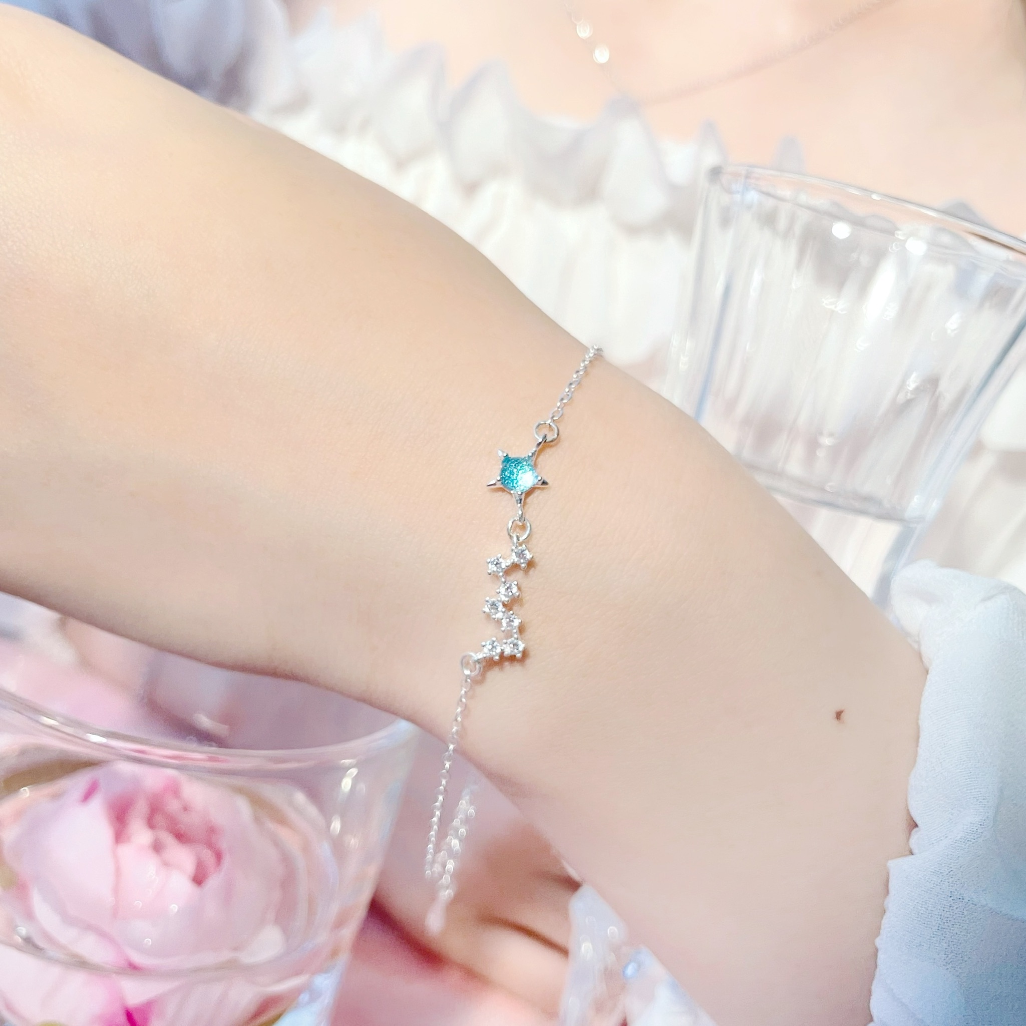 | 925銀丨星星點點手鏈 | BR0575 |