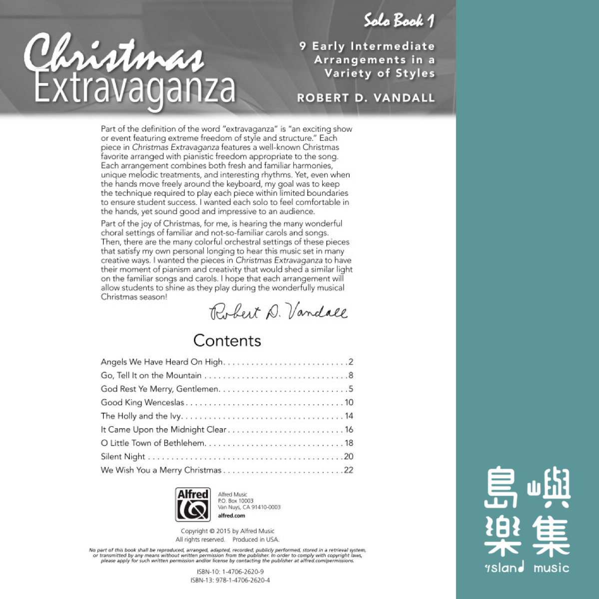 Christmas Extravaganza, Book 1