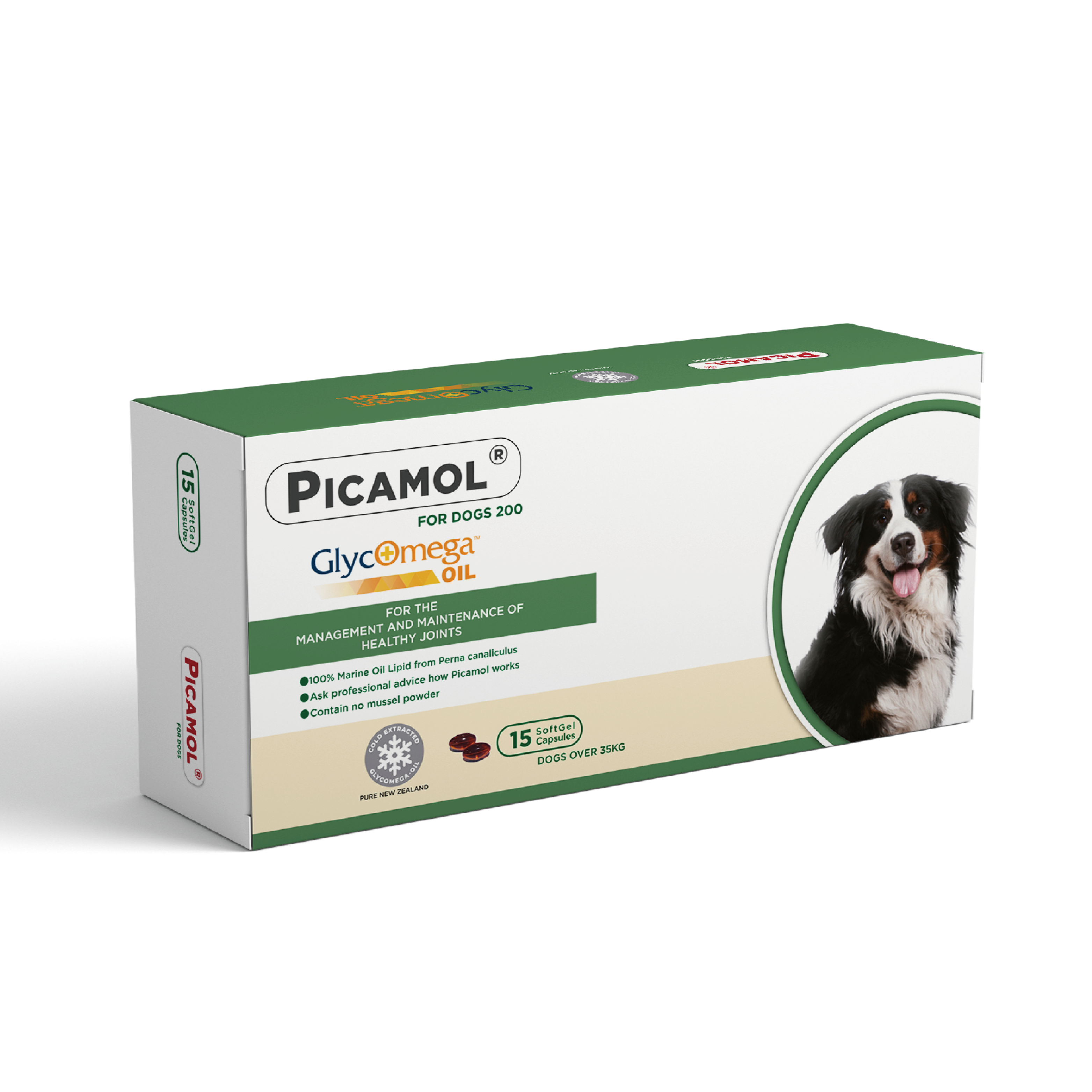 Picamol⎜綠貽脂Plus 犬用>35kg (15粒) (PAL-9459)