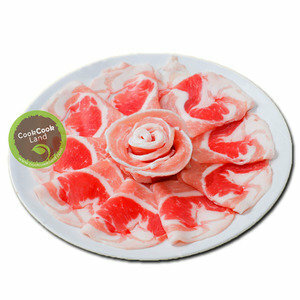 西班牙白豚高級花腩火鍋片 250g