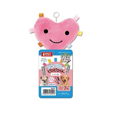 日本直送 GONTA CLUB 狗玩具 心型公仔
