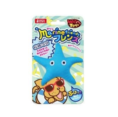 日本直送 GONTA CLUB 冰爽狗玩具海星造型
