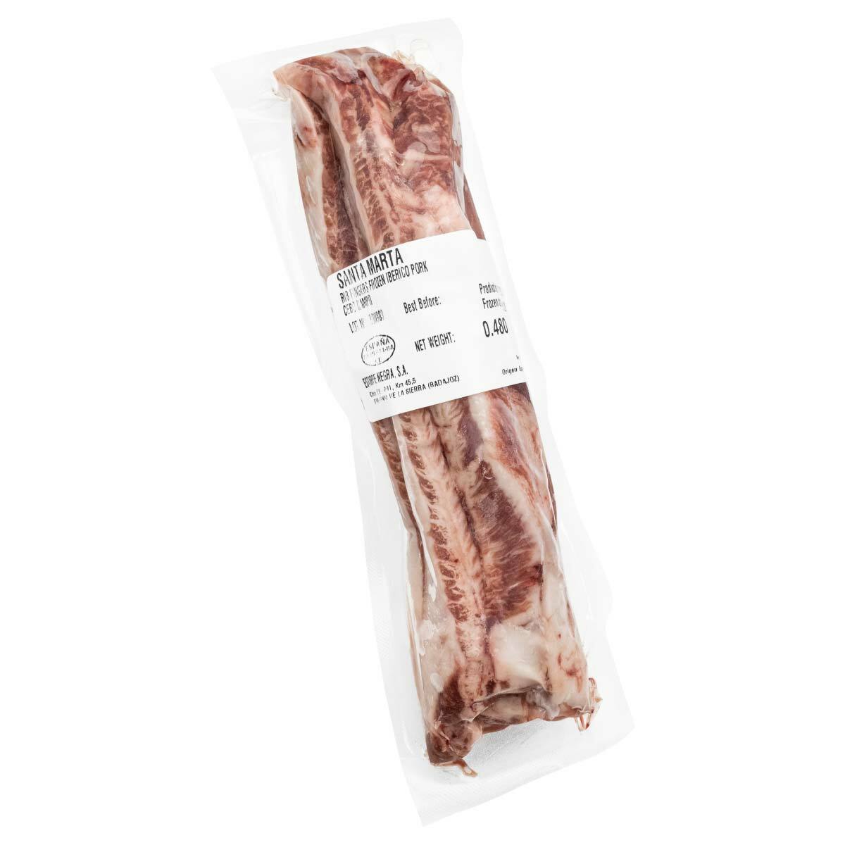 急凍西班牙伊比利亞黑毛豬肋條肉 450g