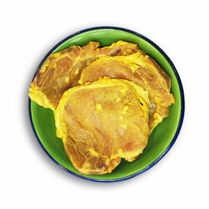 地道蒜香味帶骨豬扒 300g