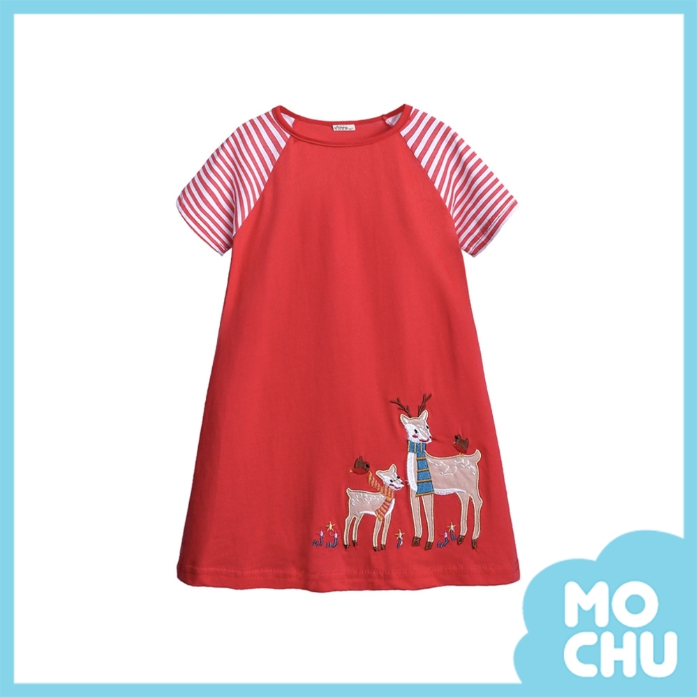親子小花鹿連身裙
