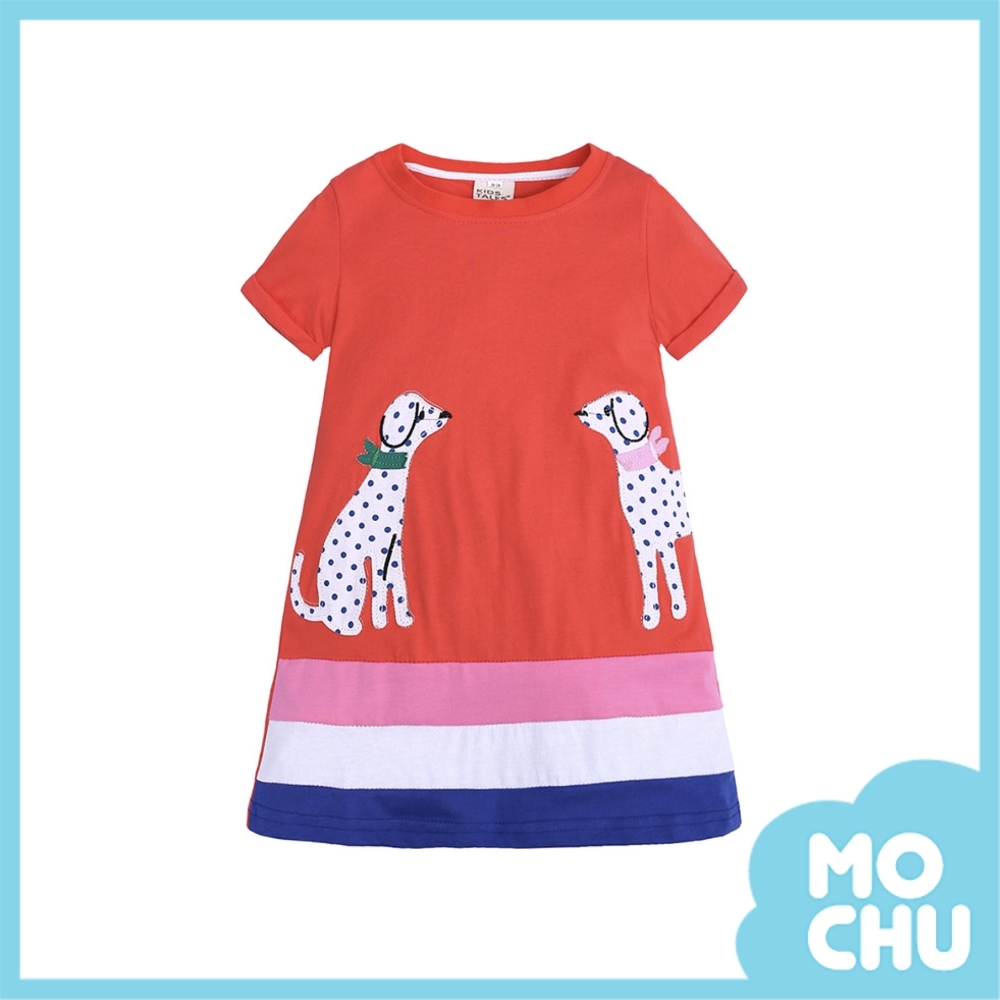 凝望小狗連身裙