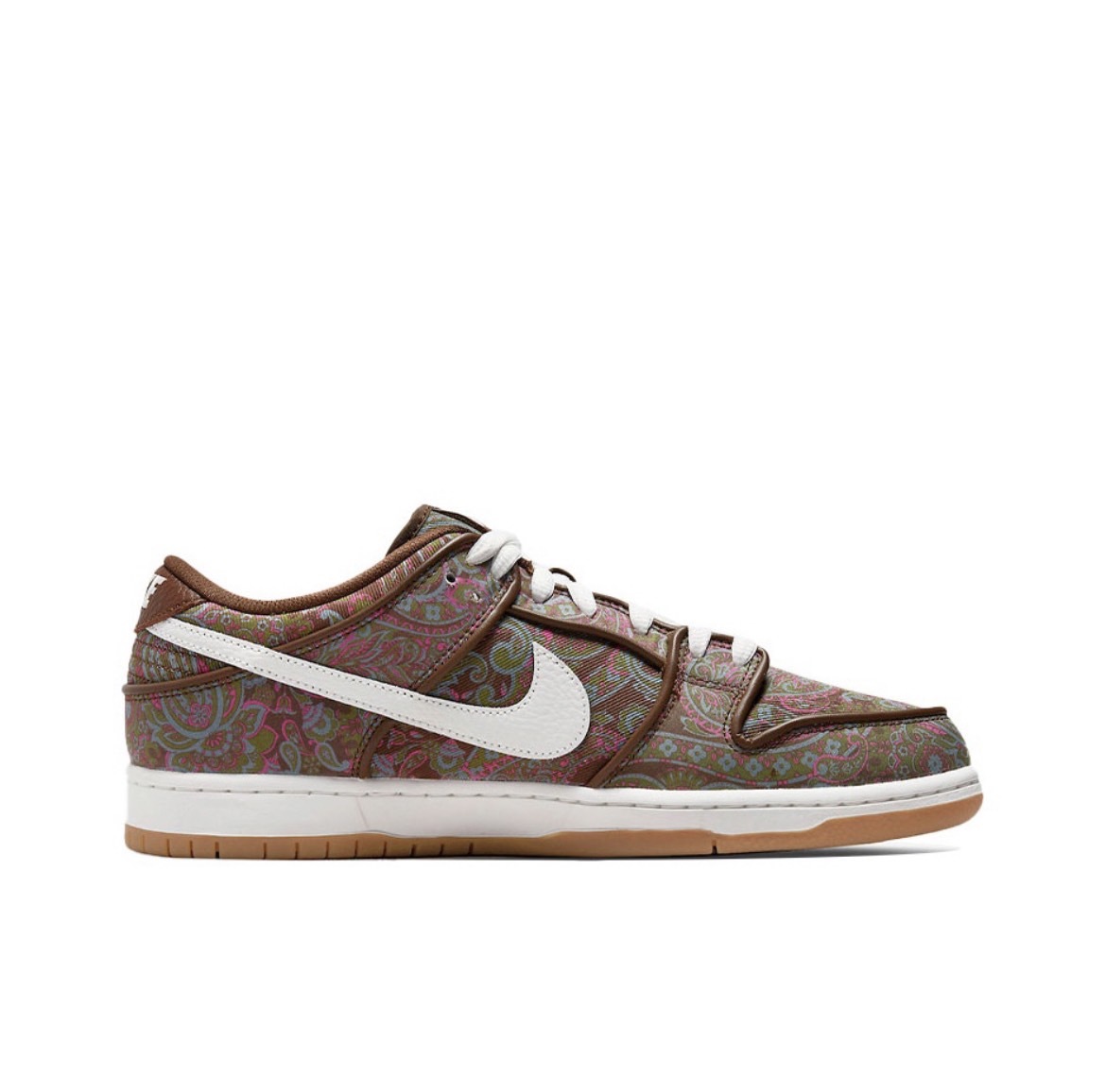 Nike SB Dunk Low "Paisley" 棕色 腰果花 變形蟲  撕斯樂 滑板鞋