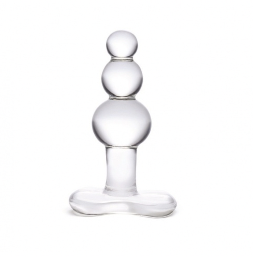 〔美國原裝進口〕 Glas 4 吋 玻璃材質後庭塞 (適合初學者)