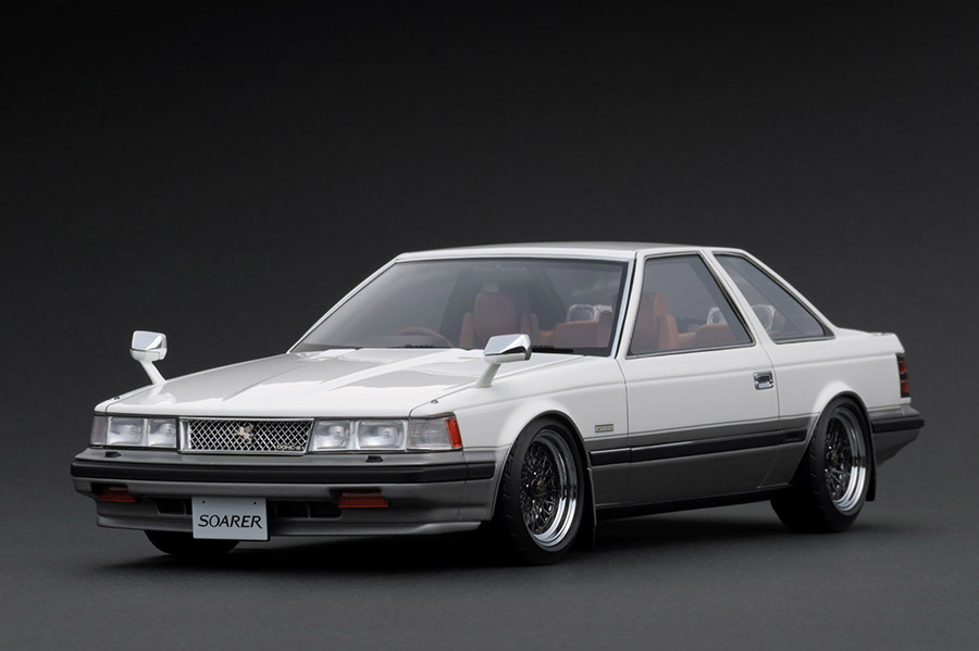 1/18 IG Toyota Soarer 2800GT　Limited (Z10) White/Gold (IG1379)