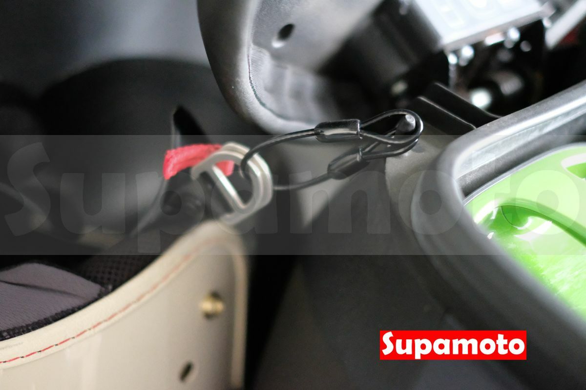 -Supamoto- 安全帽防盜鋼絲鎖 (防盜繩/防盜/鋼索/鋼絲/吊繩)