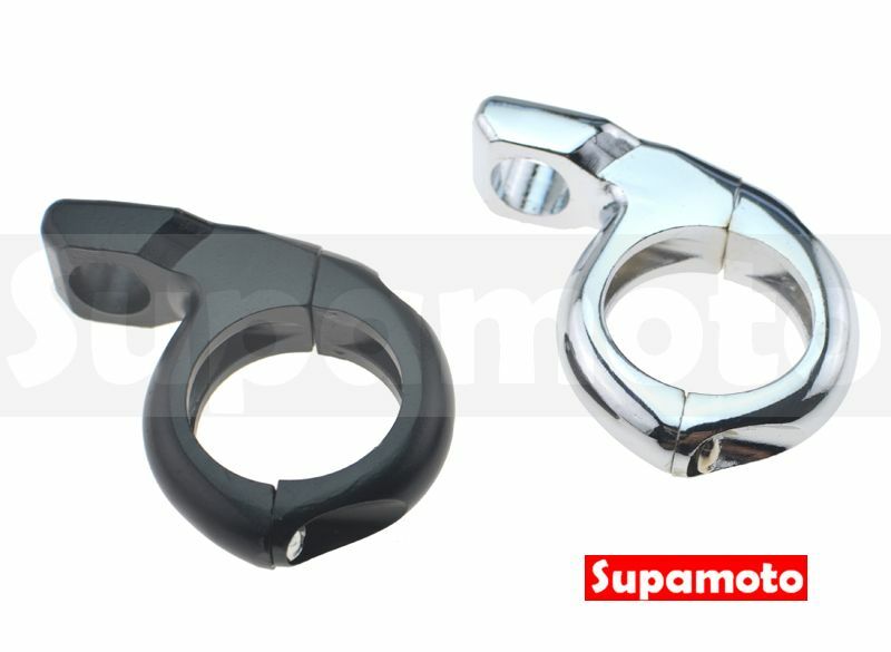 -Supamoto- 後照鏡座 燈耳 C款 方向燈 方向燈耳 支架 固定座 後照鏡 復古 改裝 燈耳 通用 美式 哈雷