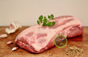 BEHER西班牙黑毛豬豬梅肉BELLOTA級(原件; 可作叉燒) 800g