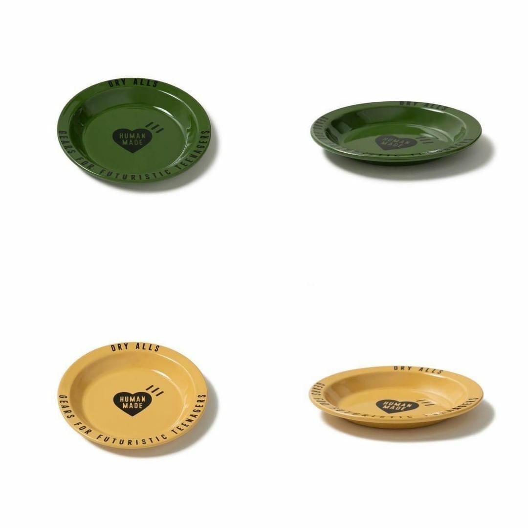 2022SS HUMAN MADE ENAMEL PLATE 愛心 小碟子 盤子 現貨