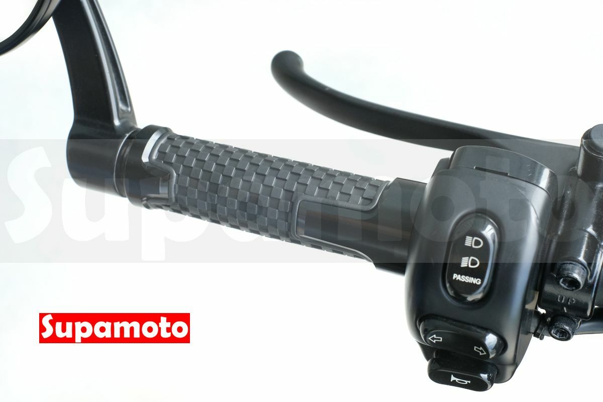 -Supamoto- 握把套 E 有孔 適用 把套 握把 手把 通用 改裝 復古 手把鏡 端子鏡 CB350 DRG