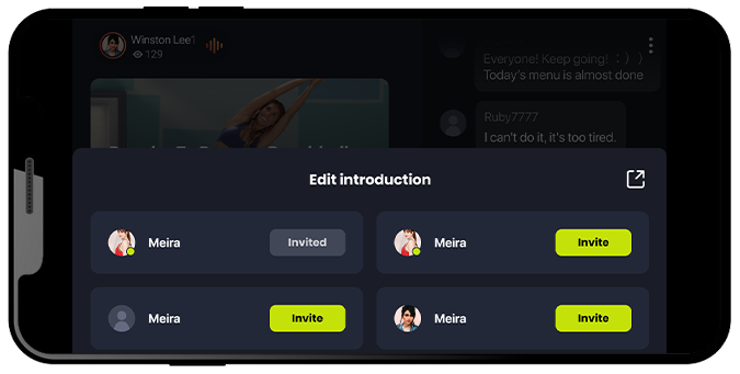 Wondercise App 介面