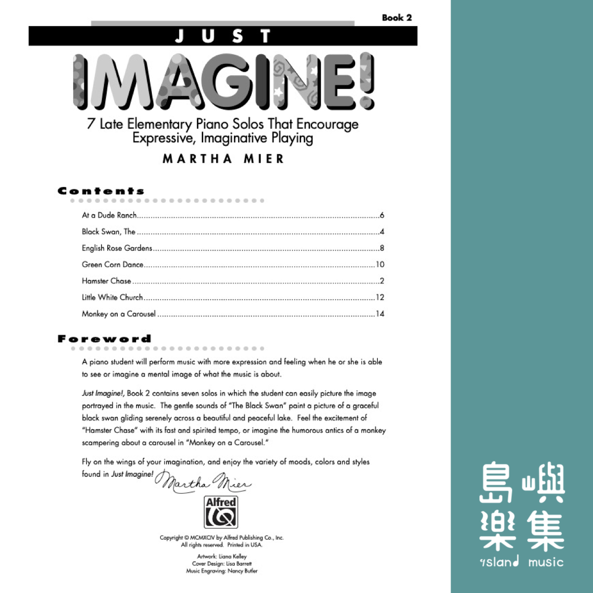 Just Imagine!, Book 2: Piano Book