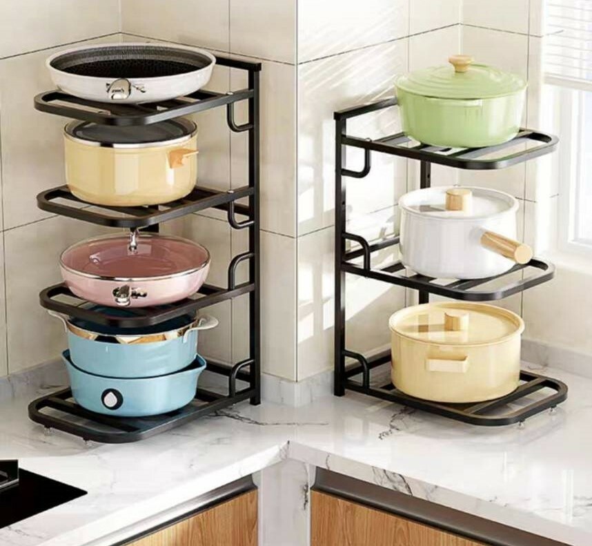 廚房專用鍋具收納架