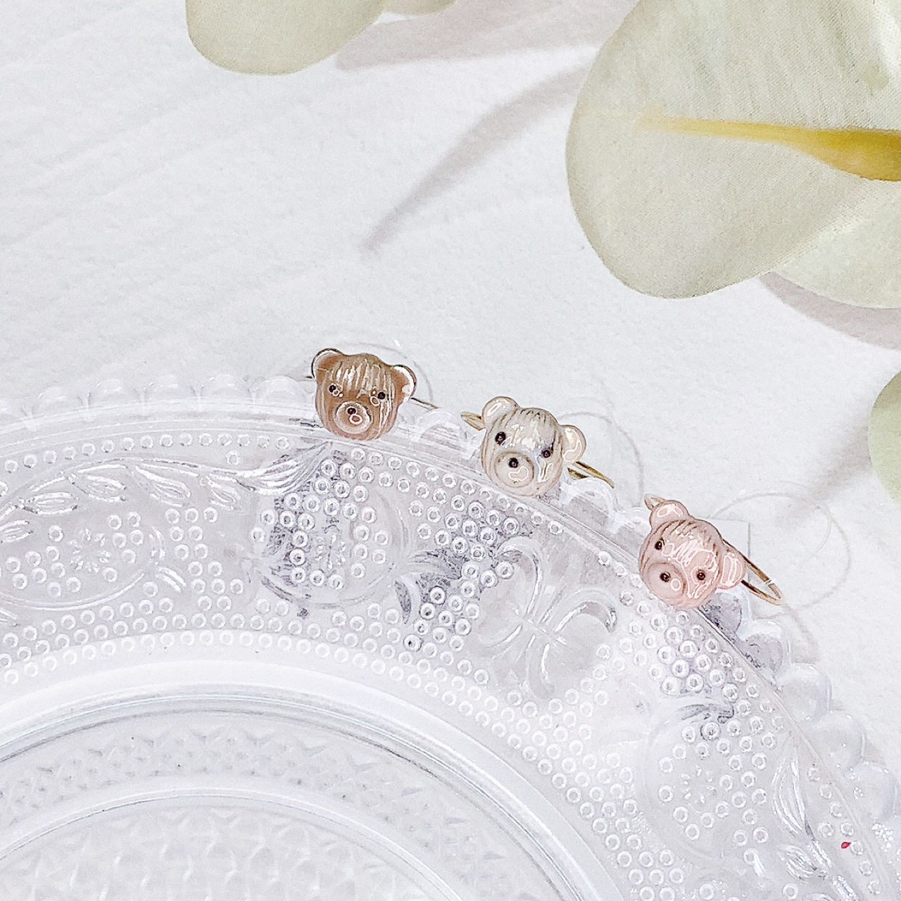 [日本制] 熊仔頭戒指