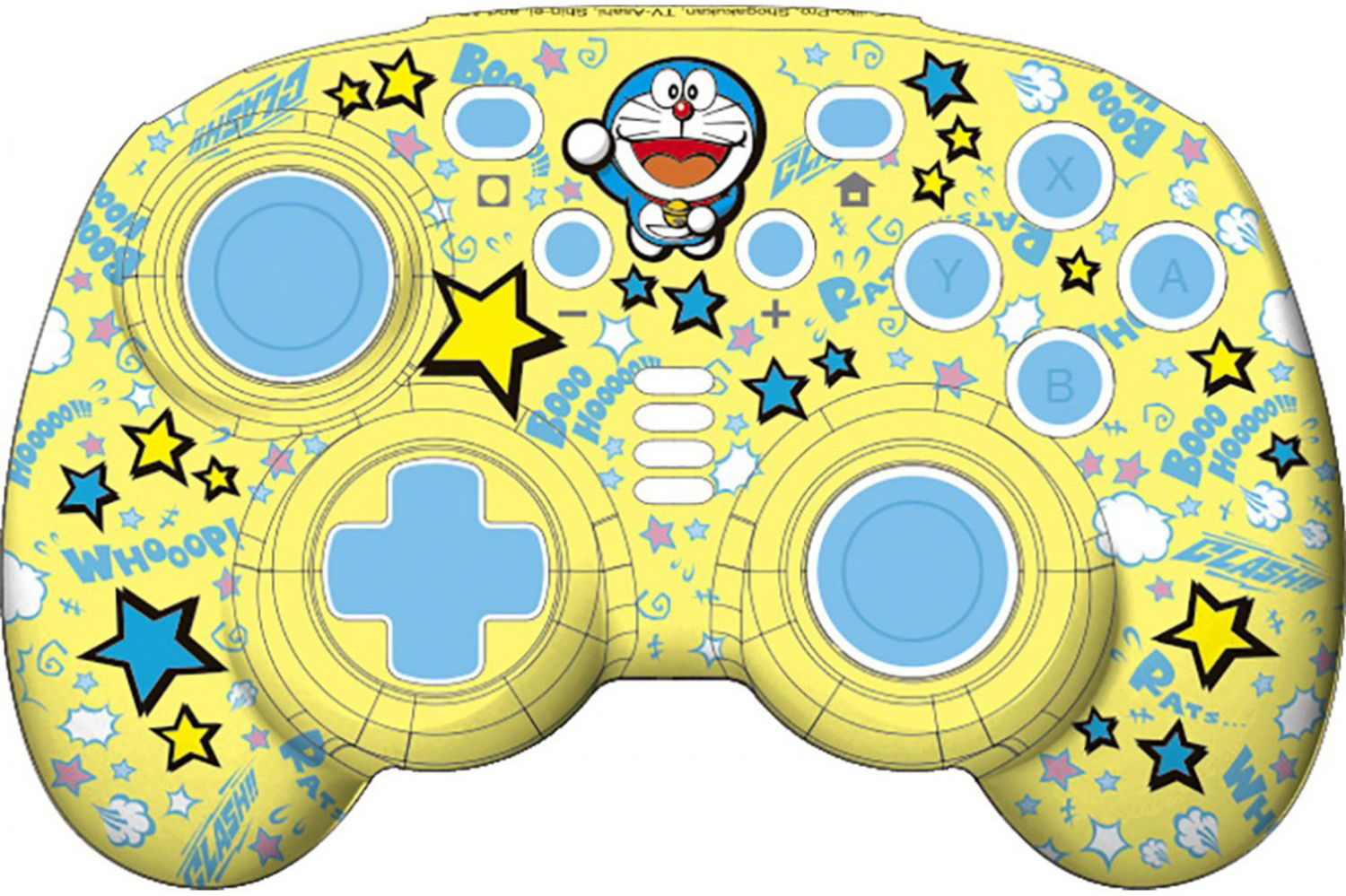 NS CYBER Gadget 無線迷你控制器 哆啦A夢 星星圖騰