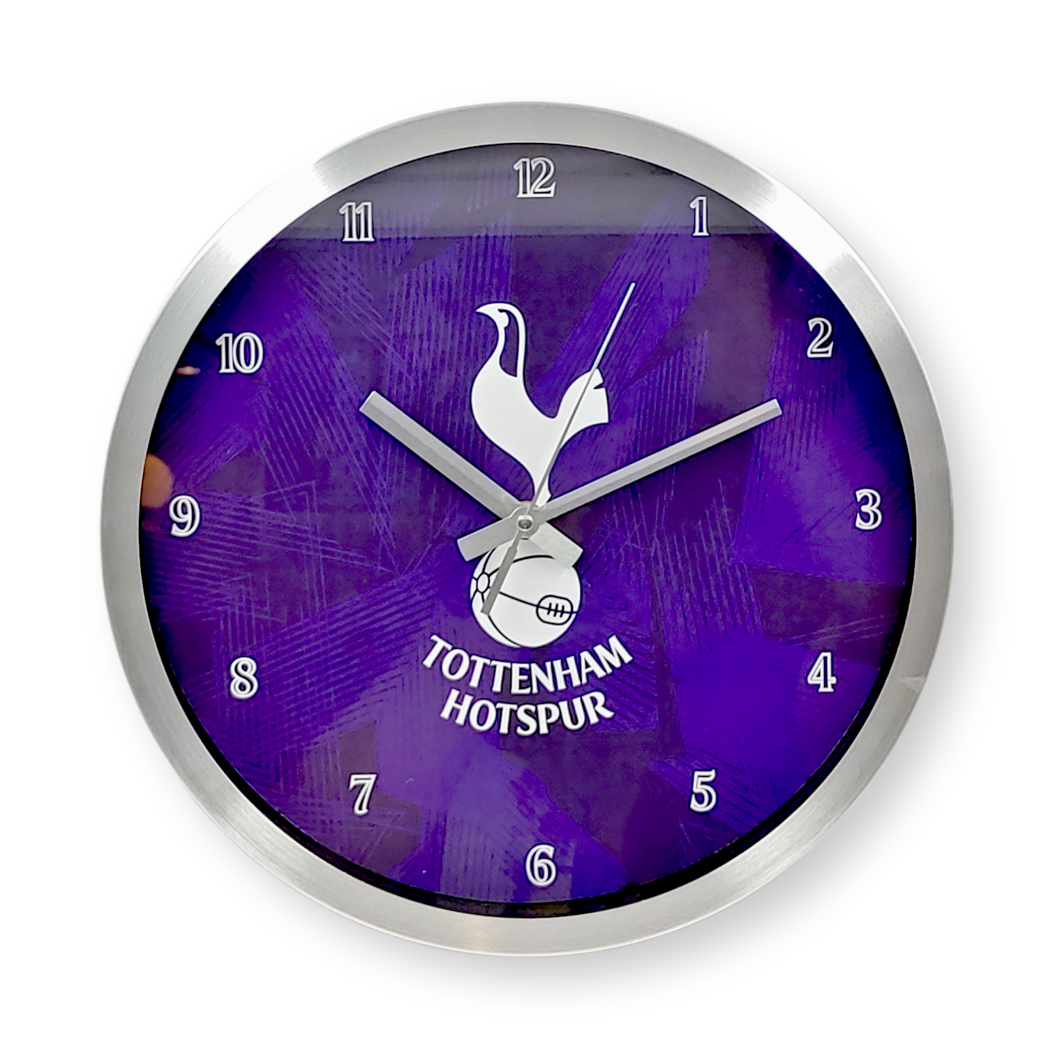 熱刺會徽油壓針掛牆鐘