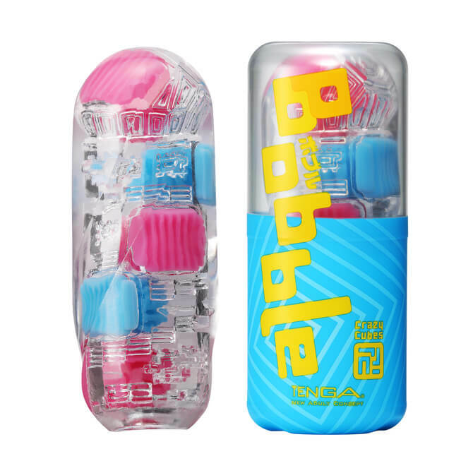 Tenga - Bobble Crazy Cubes 泡泡飛機杯