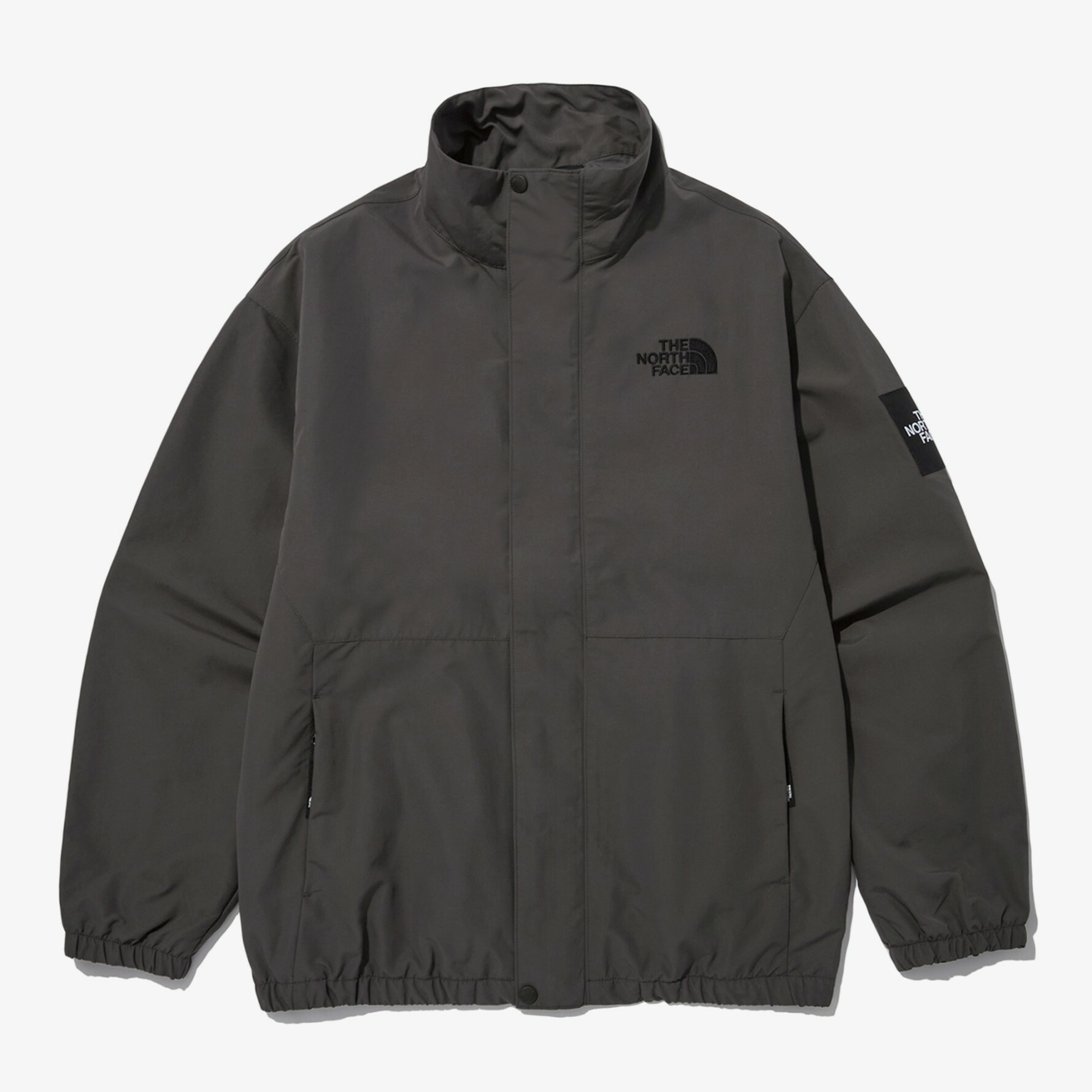 THE NORTH FACE 白標 VILAN JACKET 立領 外套 夾克 灰 NJ3BN54K