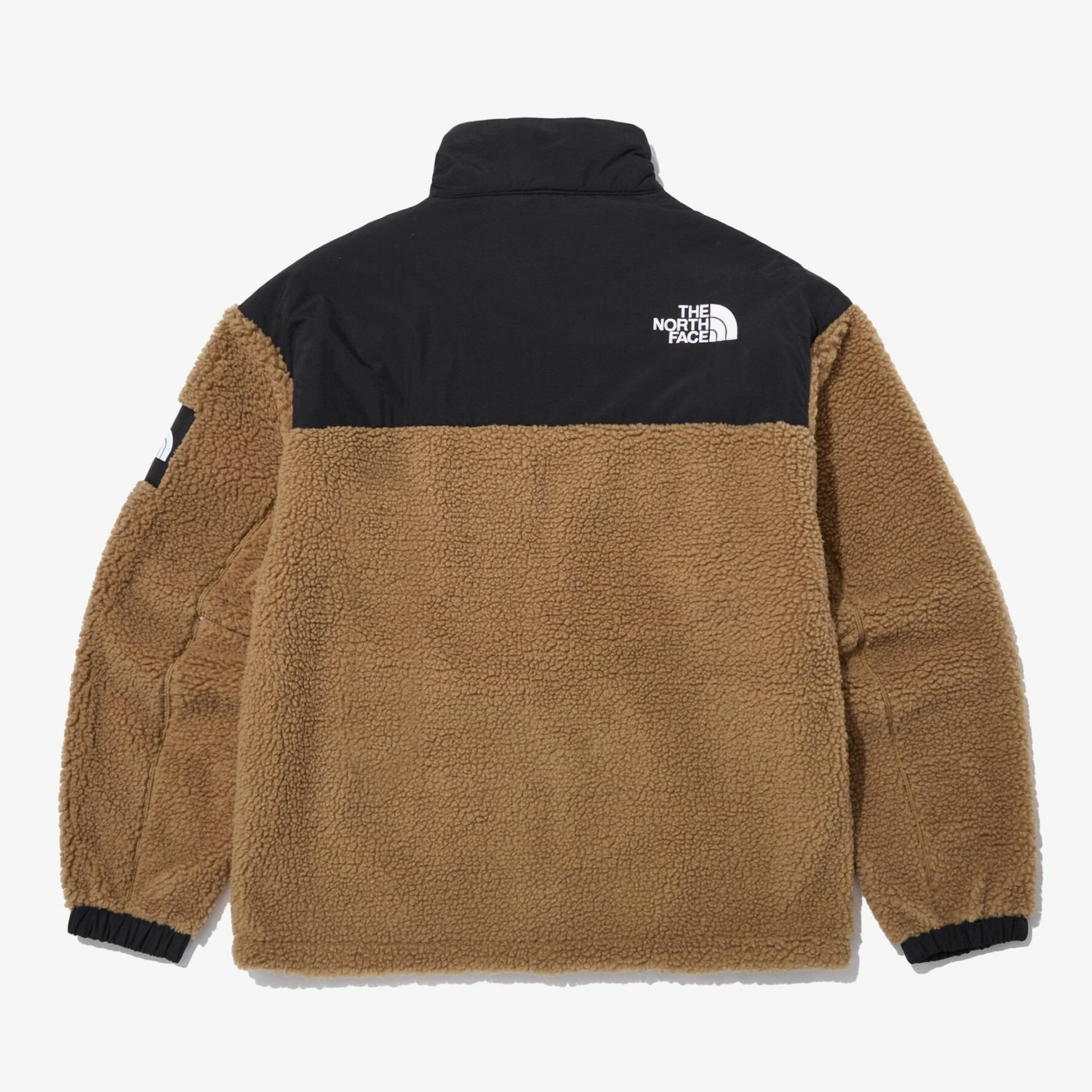THE NORTH FACE 白標 NEW UTILITY FLEECE 羊毛 外套 咖啡 NJ4FN52L